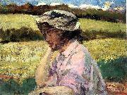 James Carroll Beckwith Lost in Thought oil painting artist